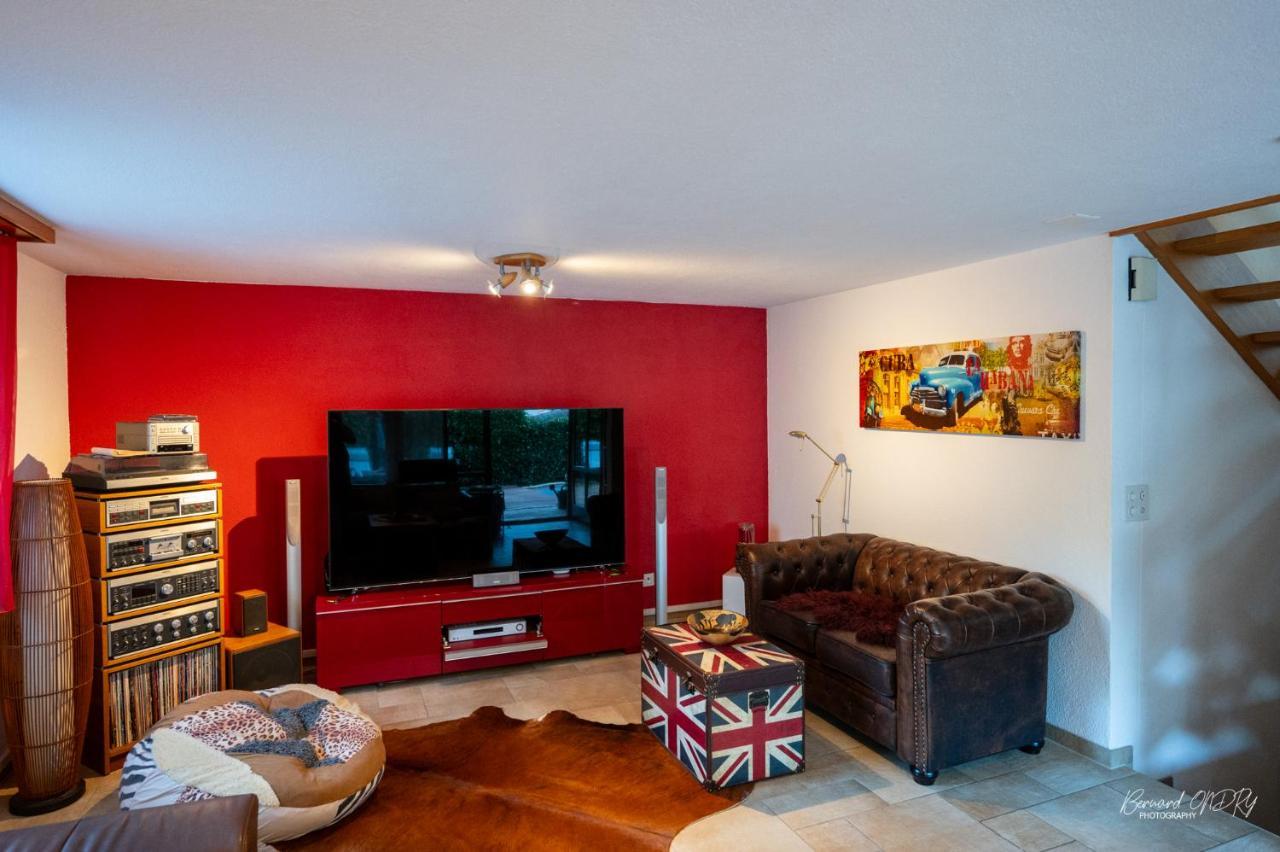 Zimmer Mit Eigenem Badezimmer Näfels Exteriör bild